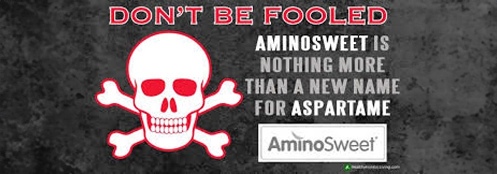 Aspartame is now called Amino Sweet