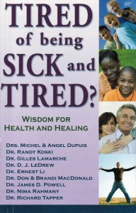 Chiropractic Calgary AB Tired Of Being Sick And Tired Book Cover